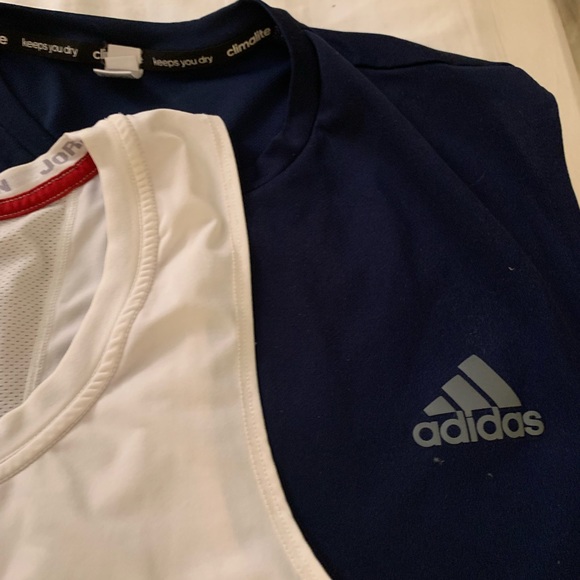 Lot of 4 Men’s Large Tanks Nike Dri Fit Jordan Adidas - Picture 2 of 9